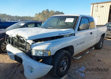 1999 Dodge Ram 2500 St из США, поврежденный, VIN 3B7KC23WXXG117036